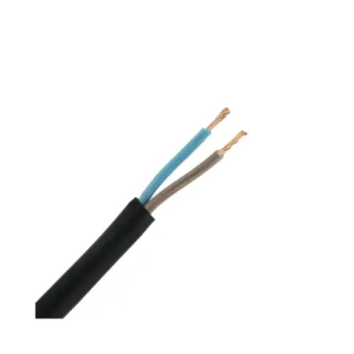 Donne VMVL ECA 2X2.5 ZW vinylmantelleiding rond 2 x 2.5 mm² rol 100 meter zwart