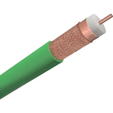 Dynamic COAX195093 COAX 9 groen coax-grondkabel per meter
