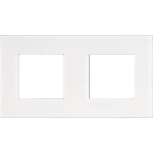 Niko 241-76800 afdekraam 2-voudig Pure liquid snow white