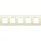 Niko 100-76005 afdekraam 5-voudig Original cream