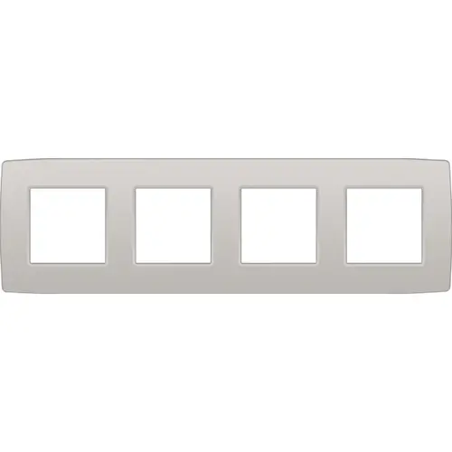 Niko 102-76400 afdekraam 4-voudig Original light grey
