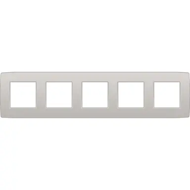 Niko 102-76005 afdekraam 5-voudig Original light grey