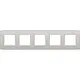 Niko 102-76005 afdekraam 5-voudig Original light grey