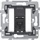 Niko 170-79251 draagring 1x RJ45 UTP Cat.5E vlakke uitvoering geschikt voor PoE