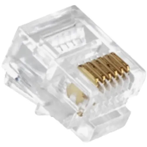Grayle 010.04.0405 connector plat/soepel RJ45 CAT.5E 100 stuks