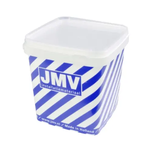 JMV SP 16/19 CR EMMER spijkerclip rond 16 - 20 mm creme 600 stuks