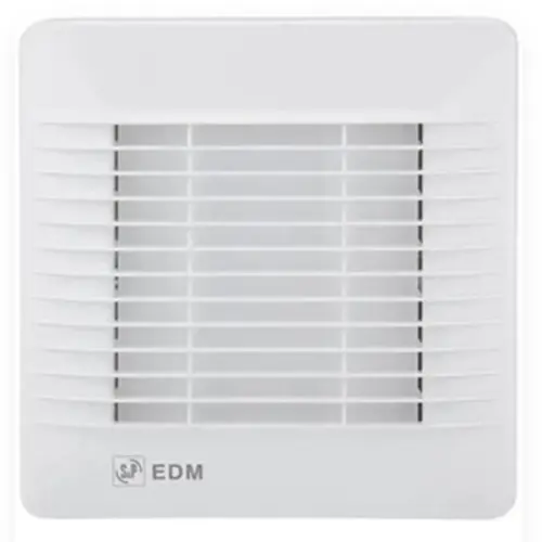 Soler & Palau EDM-100 S 12V muurinbouwventilator wit