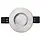 Interlight IL-F90RIPM frame rond MR16 geborsteld chroom 90mm IP65