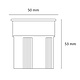 Interlight IL-MCT836K27CS LED module Titan 8W 36gr. 2700K CRI98 excl.driver