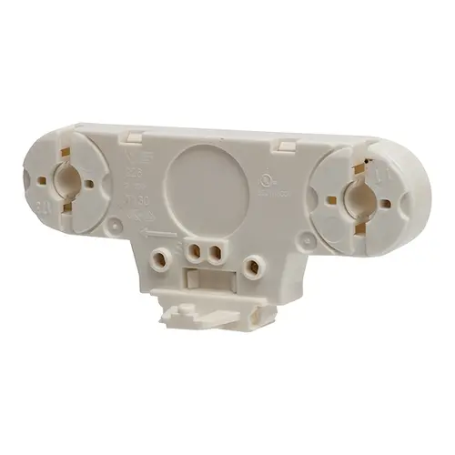 Vossloh VS22604 dubbele lampfitting G13 wit