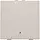 Niko 102-52201 drukknop 1-voudig met LED en comfortsensoren Niko Home Control light grey