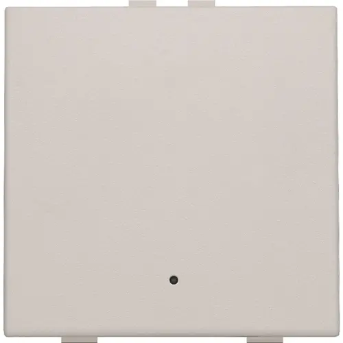 Niko 102-52201 drukknop 1-voudig met LED en comfortsensoren Niko Home Control light grey