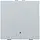 Niko 121-52201 drukknop 1-voudig met LED en comfortsensoren Niko Home Control sterling coated