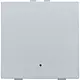 Niko 121-52201 drukknop 1-voudig met LED en comfortsensoren Niko Home Control sterling coated