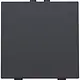Niko 122-52201 drukknop 1-voudig met LED en comfortsensoren Niko Home Control anthracite coated