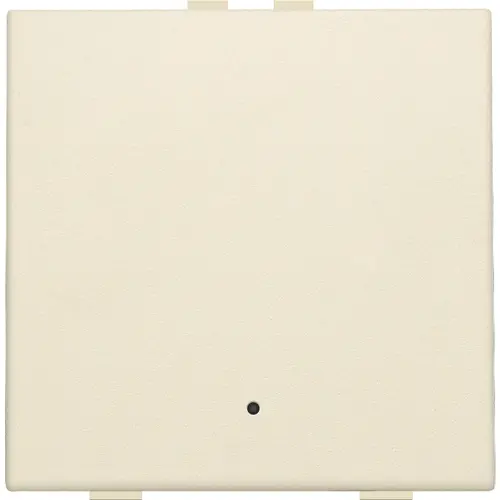 Niko 100-52201 drukknop 1-voudig met LED en comfortsensoren Niko Home Control cream