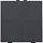 Niko 122-52204 drukknop 4-voudig met LED en comfortsensoren Niko Home Control anthracite coated