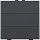 Niko 122-52206 drukknop 6-voudig met LED en comfortsensoren voor Niko Home Control anthracite coated