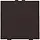 Niko 124-52202 drukknop 2-voudig met LED en comfortsensoren Niko Home Control dark brown coated