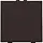 Niko 124-52204 drukknop 4-voudig met LED en comfortsensoren Niko Home Control dark brown coated