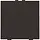 Niko 124-52206 drukknop 6-voudig met LED en comfortsensoren Niko Home Control dark brown coated