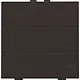 Niko 124-52206 drukknop 6-voudig met LED en comfortsensoren Niko Home Control dark brown coated