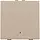 Niko 157-52201 drukknop 1-voudig met LED en comfortsensoren Niko Home Control champagne coated