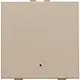 Niko 157-52201 drukknop 1-voudig met LED en comfortsensoren voor Niko Home Control champagne coated