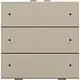 Niko 157-52206 drukknop 6-voudig met LED en comfortsensoren voor Niko Home Control champagne coated