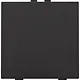 Niko 200-52201 drukknop 1-voudig met LED en comfortsensoren voor Niko Home Control piano black coated