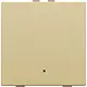 Niko 221-52201 drukknop 1-voudig met LED en comfortsensoren voor Niko Home Control gold coated