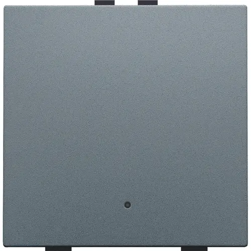 Niko 220-52201 drukknop 1-voudig met LED en comfortsensoren Niko Home Control blue grey coated