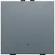 Niko 220-52201 drukknop 1-voudig met LED en comfortsensoren Niko Home Control blue grey coated