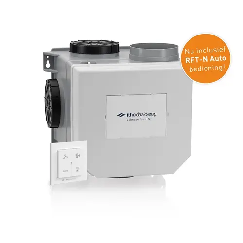 Itho Daalderop CVE-S PAK SE RFT-N ventilatie pakket cve-s met g