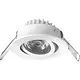 Megaman MM09645 LED inbouw spot dimbaar 1800k-3000K 80mm wit excl. driver