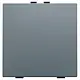 Niko 220-51001 drukknop 1-voudig voor Niko Home Control blue grey coated
