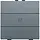 Niko 220-51033 jaloeziebediening 1-voudig voor Niko Home Control blue grey coated