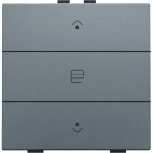 Niko 220-52033 jaloeziebediening 1-voudig met LED voor Niko Home Control blue grey coated
