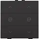 Niko 200-52036 jaloeziebediening 2-voudig met LED voor Niko Home Control piano black coated