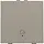 Niko 123-52921 drukknop 1-voudig met LED en comfortsensoren voor Niko Home Control symbool woning verlaten bronze coated