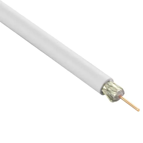 Bedea 801117 Telass1100 coax-kabel 75 ohm wit HF PVC ECA rol 100 meter