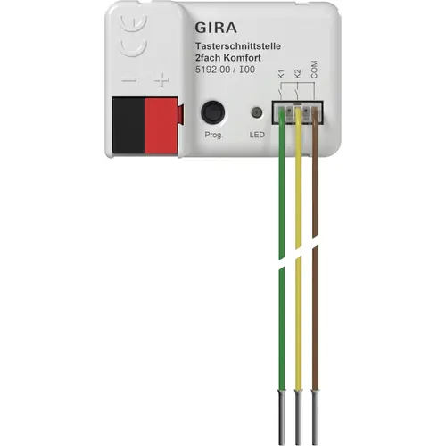 Gira 519200 drukc.i/f 2-v komfort knx secu