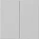 Gira 5362015 serie dimmerknop Systeem 3000 serie tastdimmer Systeem 55 grijs mat