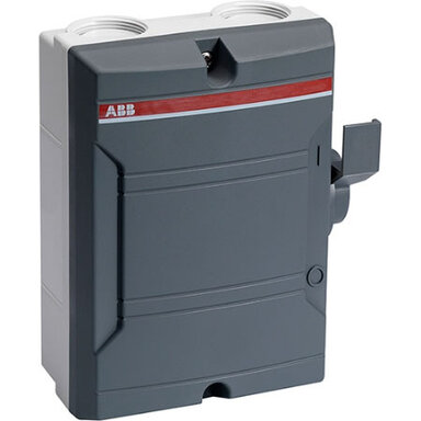 ABB BW 225 DP lastscheider - werkschakelaar 25A 2-polig 400-690V IP65