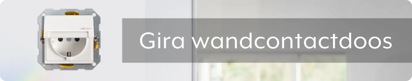 Gira wandcontactdoos - Gira stopcontact