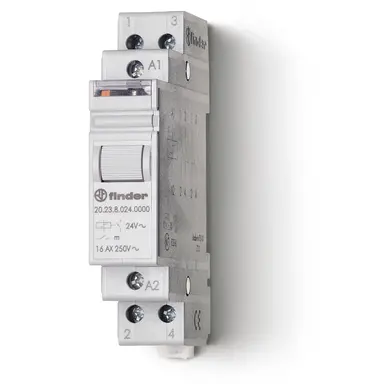 Finder 20.23.9.048.4000 fin impulsrelais 1m+1v 16a 48v