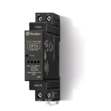 Finder 78.12.1.230.2482 fin voeding 24vdc 0 5a 2w