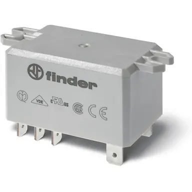 Finder 66.82.8.230.1000 vermogensrelais met Faston 250 aansluiting 2 wisselcontacten 30 A/250VAC1
