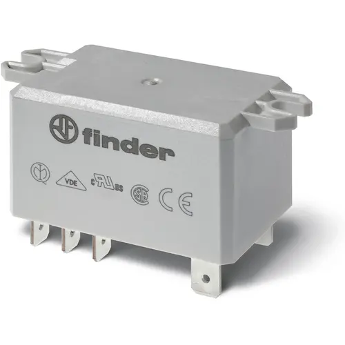 Finder 66.82.8.230.1000 vermogensrelais met Faston 250 aansluiting 2 wisselcontacten 30 A/250VAC1