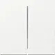 Gira 329503 schakelwip 2-voudig Systeem 55 wit glans